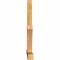 Ekena Millwork Redmond Rough Sawn Timber Gable Bracket, Western Red Cedar, 72"W x 48"H x 4"D x 4"F, 16/12 Pitch GBW072X48X0404RED00RWR - alternate 4